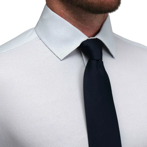 State and Liberty "The Jameson" Mini Navy Dot Print | Dress Shirts