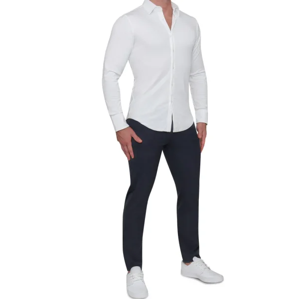State and Liberty "The Mark" Pique Button Down | Casual Long Sleeves | Long Sleeve Button Downs