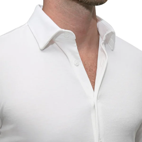State and Liberty "The Mark" Pique Button Down | Casual Long Sleeves | Long Sleeve Button Downs