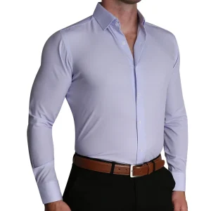 State and Liberty "The Melrose" Light Purple Weave | Dress Shirts