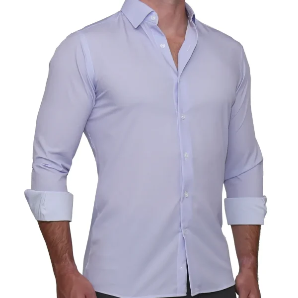 State and Liberty "The Melrose" Light Purple Weave | Dress Shirts