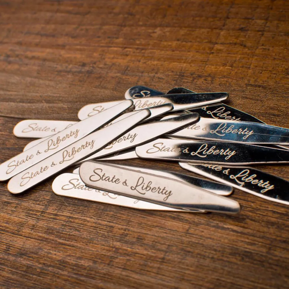 State and Liberty "The Merrill" Blue Micro Check | Dress Shirts