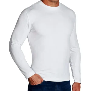 State and Liberty "The Middletown" White Long Sleeve Crewneck | Casual Long Sleeves