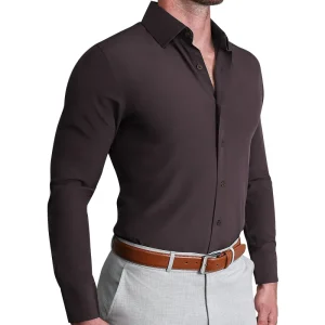 State and Liberty "The Miller" Deep Plum | Dress Shirts