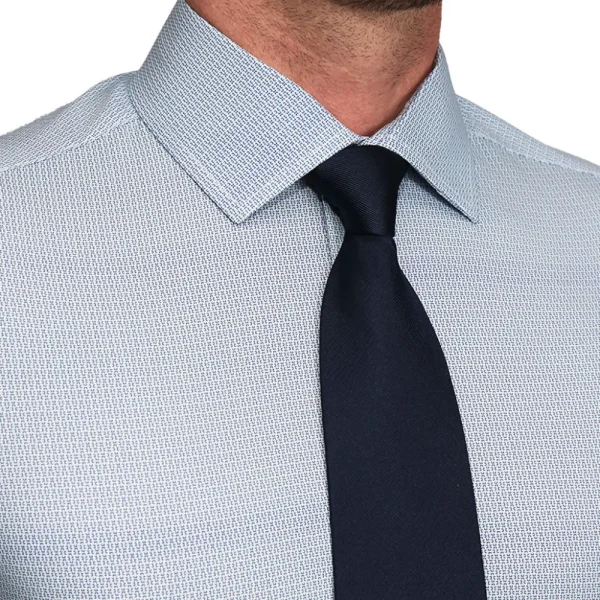 State and Liberty "The Niko" Blue Mini Lock | Dress Shirts