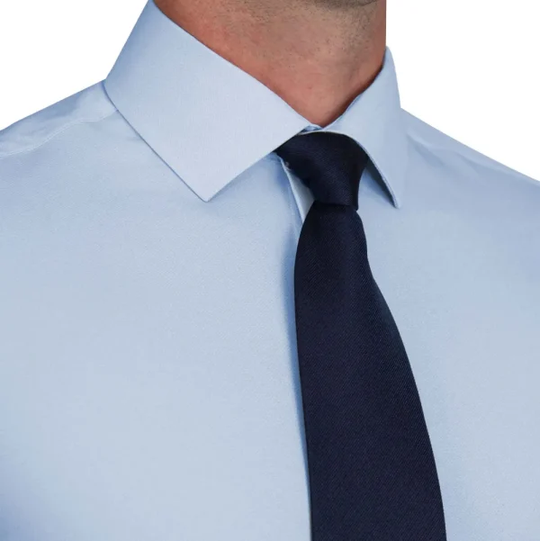 State and Liberty "The Peter" Light Blue Weave | Dress Shirts