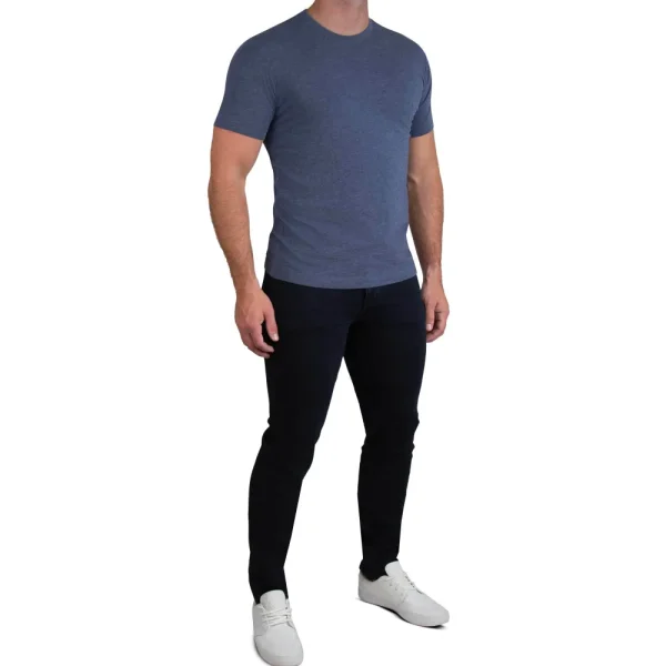 State and Liberty "The Raymond" Storm Blue Short Sleeve Crewneck | T-shirts | Polos