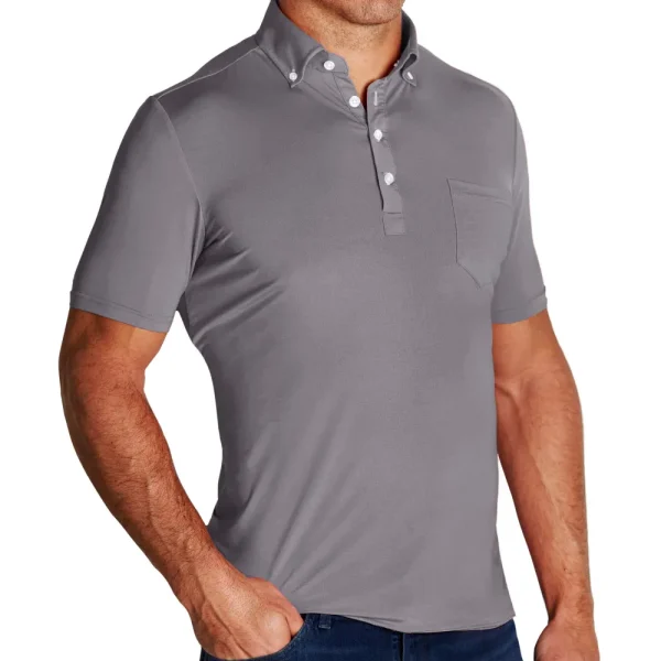 State and Liberty "The Rory" Tech Polo | Short Sleeve Button Downs