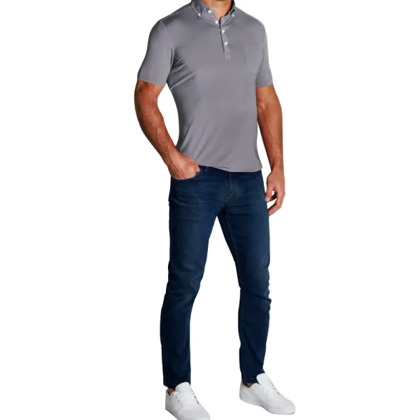 State and Liberty "The Rory" Tech Polo | Short Sleeve Button Downs