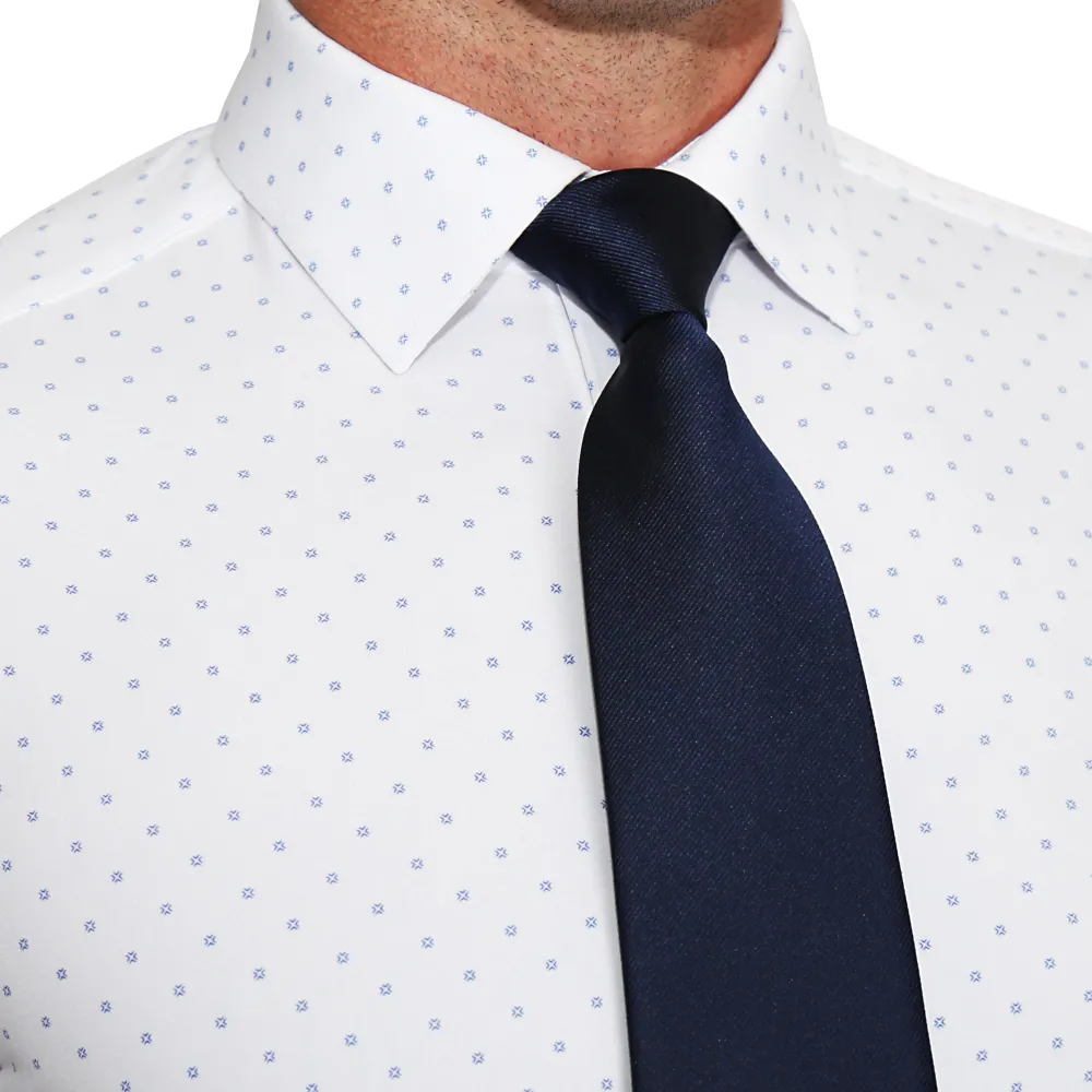 State and Liberty "The Ryder" Blue Plus Print | Dress Shirts
