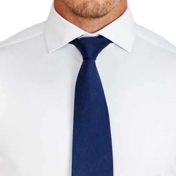 State and Liberty "The Springer" Solid White - Spread Collar | Dress Shirts