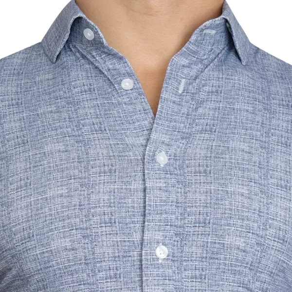 State and Liberty "The Storm" Sport Shirt - Navy Linen | Casual Long Sleeves | Long Sleeve Button Downs
