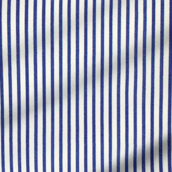 State and Liberty "The Tucker" Mid-Blue Bengal Stripe | Dress Shirts