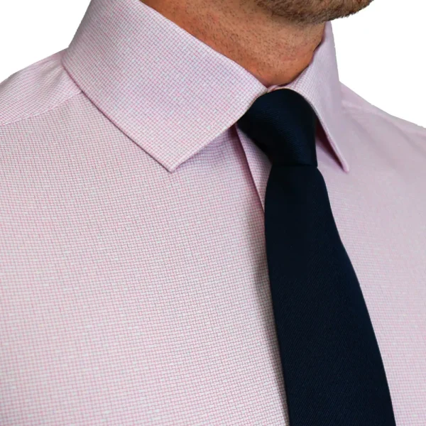 State and Liberty "The Winchester" Pink Weave | Dress Shirts