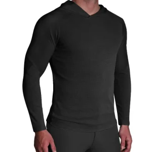 State and Liberty Waffle Knit Hoodie - | Quarter Zips & Hoodies | Casual Long Sleeves
