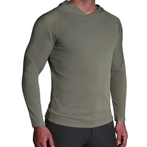State and Liberty Waffle Knit Hoodie - | Quarter Zips & Hoodies | Casual Long Sleeves